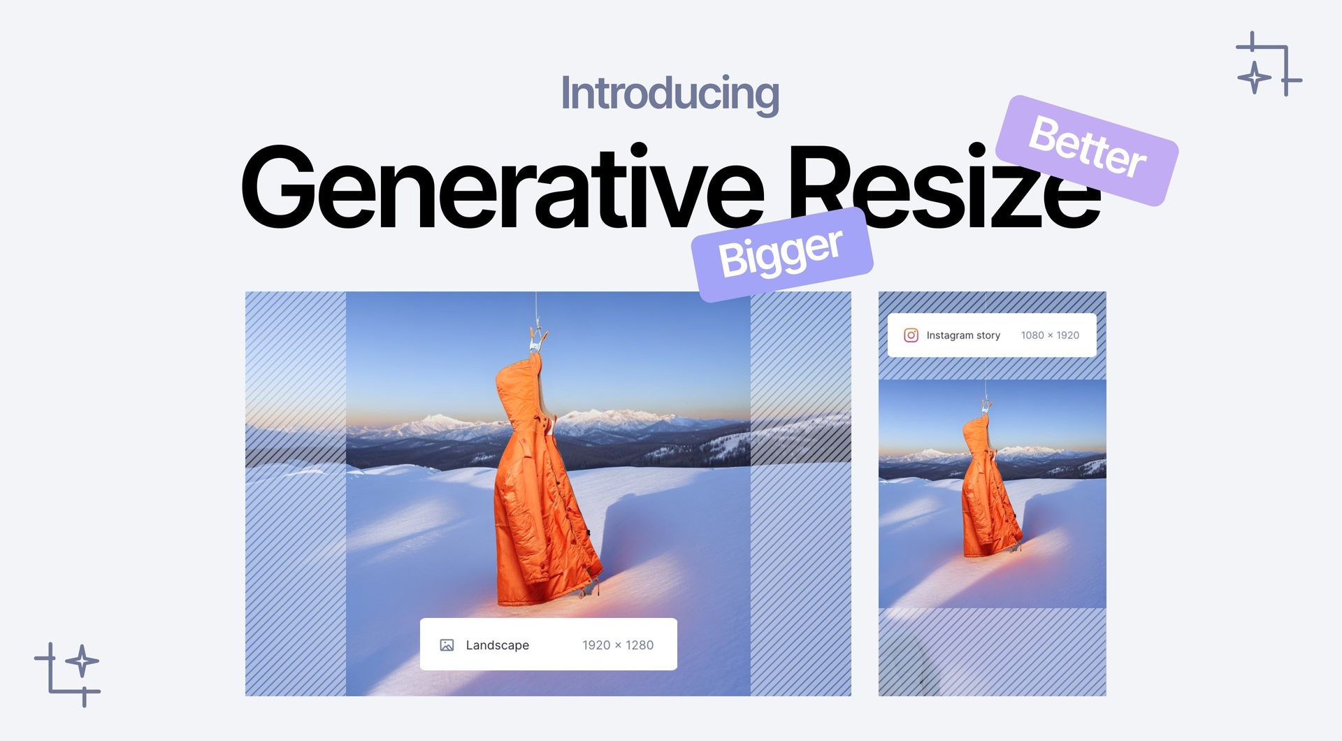 Picture for Introducing Generative Resize | Claid.ai Update article