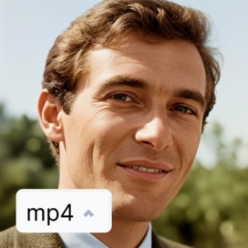 AI image to video tool turning a portrait photo into mp4