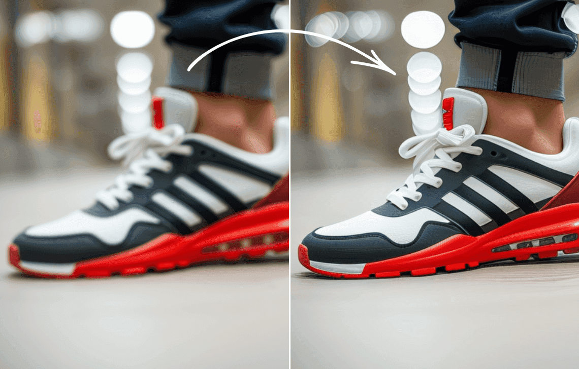 Fix noise, blur, and artifacts