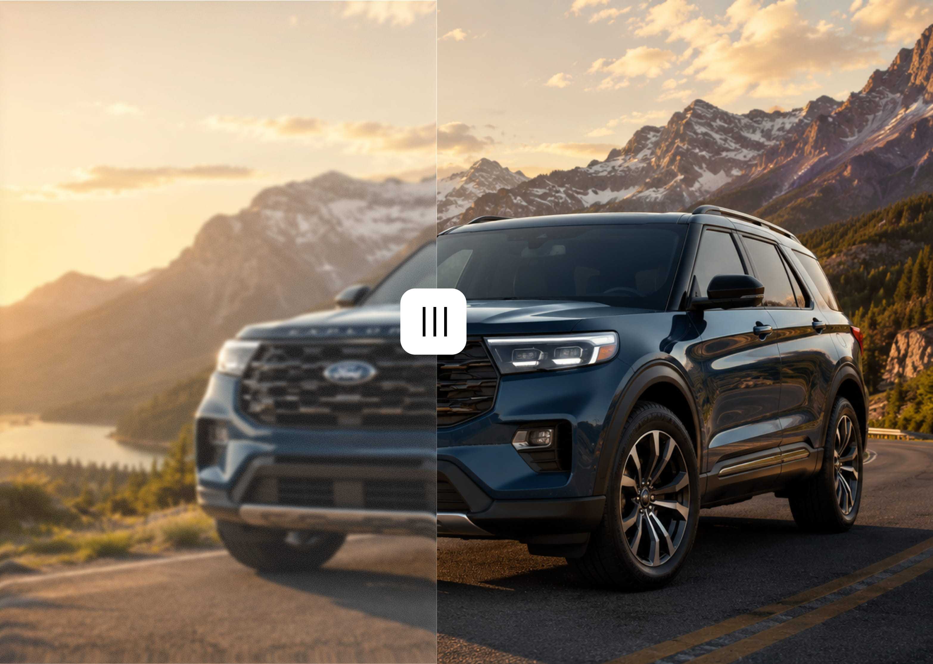 AI upscaler for vehicle photos