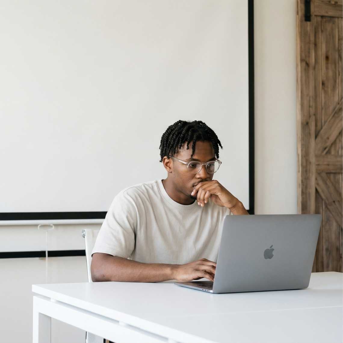 Influencer creating content with Claid AI