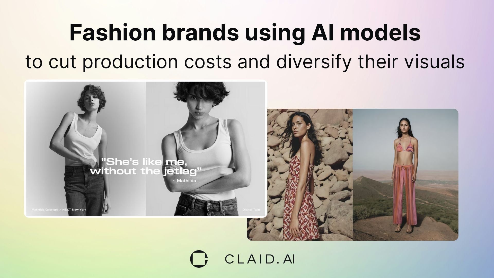 Picture for These fashion brands cut production costs with AI models article