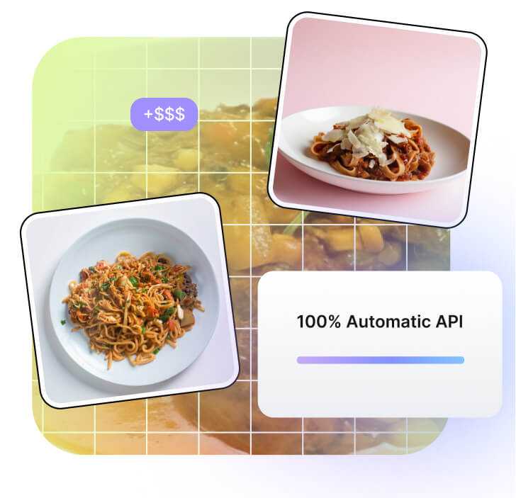 High-quality food photos with AI