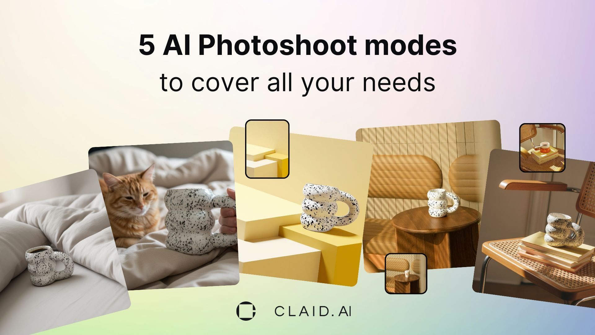 Picture for Master our 5 AI Photoshoot modes for better product images article