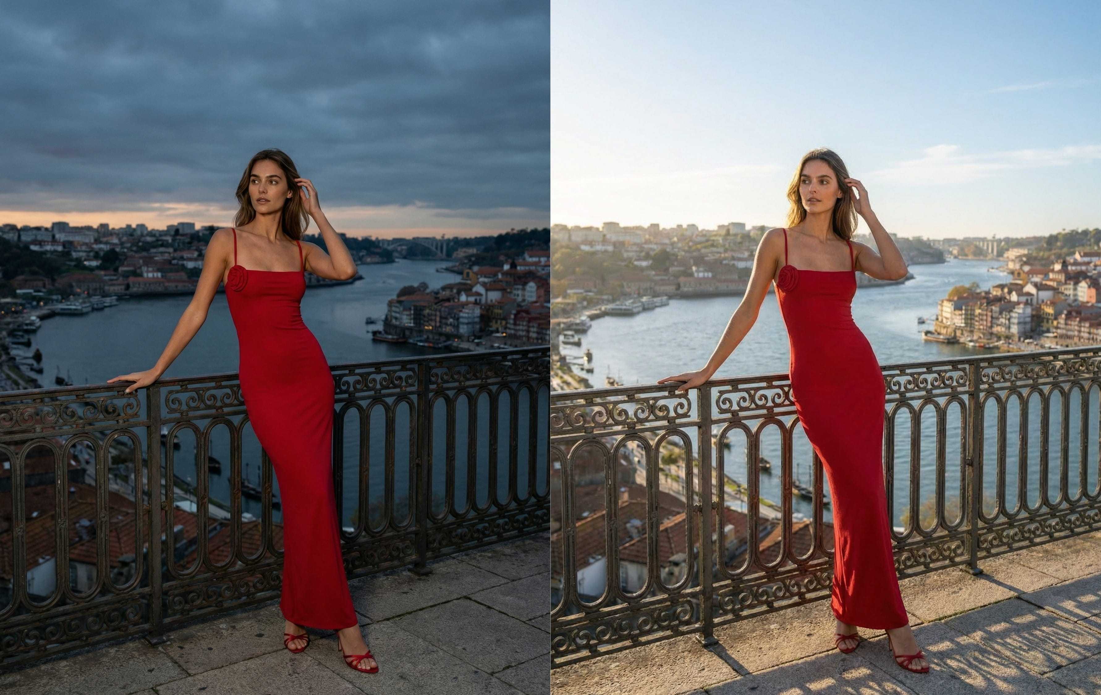 Make clothing photos pop - fashion photo with improved lighting