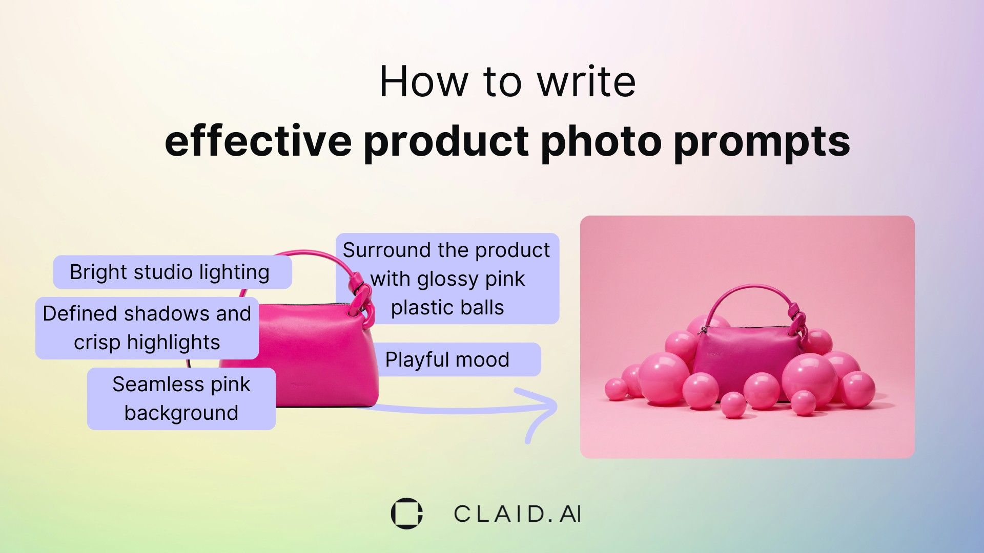 Picture for How to write prompts for AI product photos [2026] article