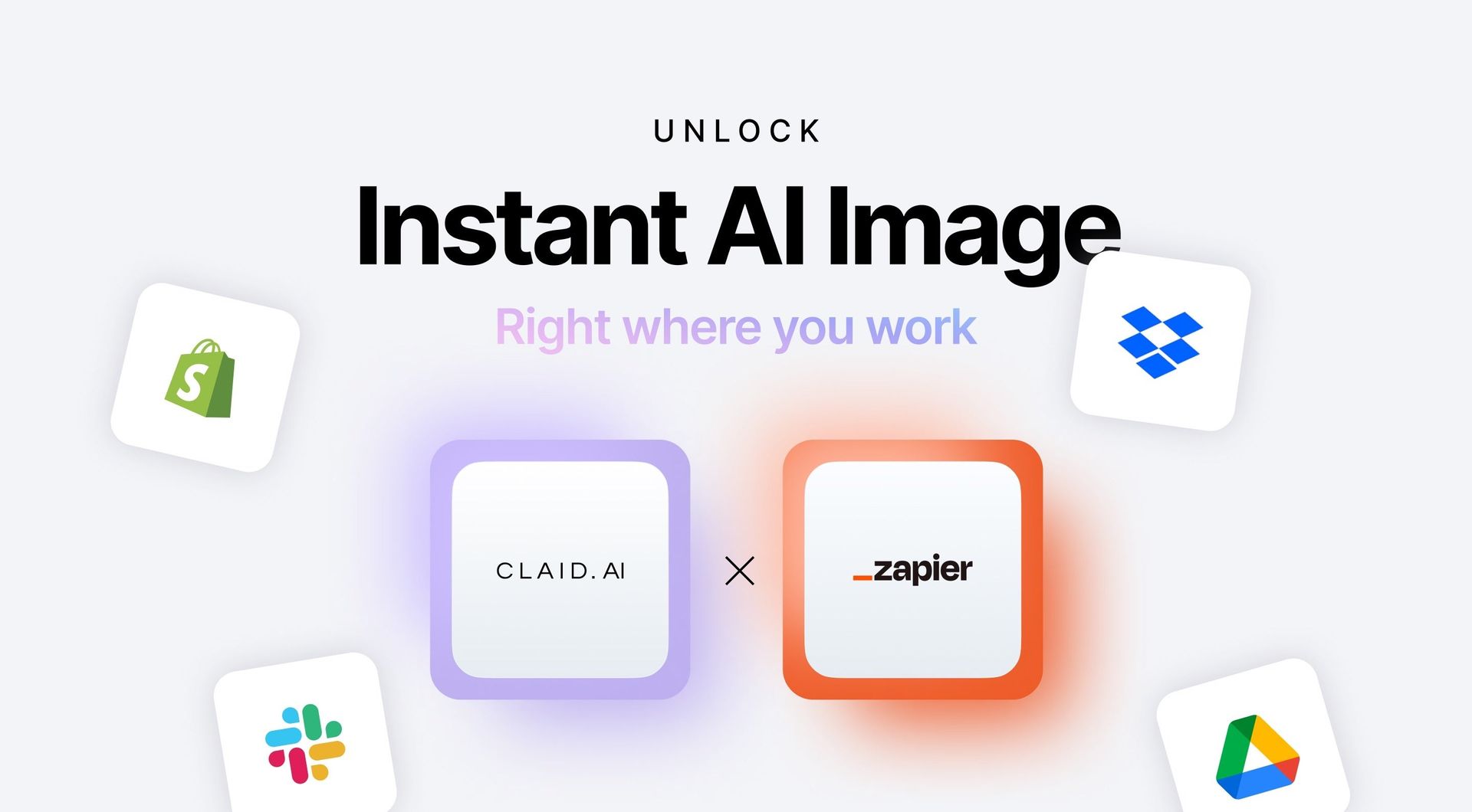 Picture for Bring AI image editing into your daily tools with Claid x Zapier article