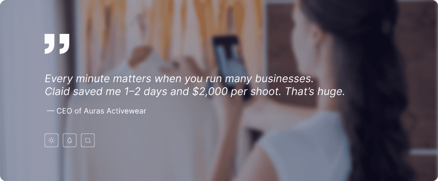 Illustration for Claid.ai image usage