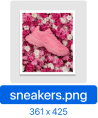 Raw product photo