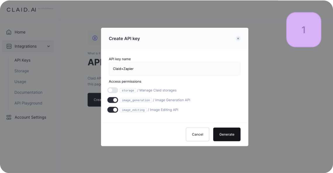 Get your Claid API key illustration