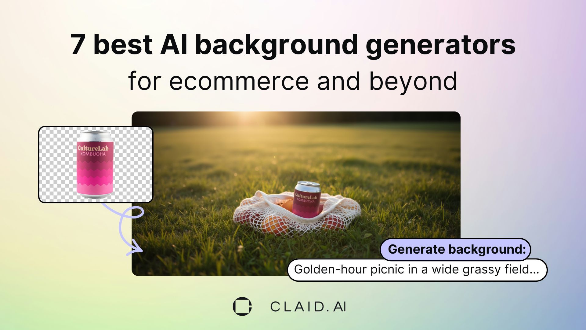 Picture for 7 best AI background generators for product photos, social content, and more article