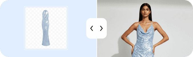 Automated model photos