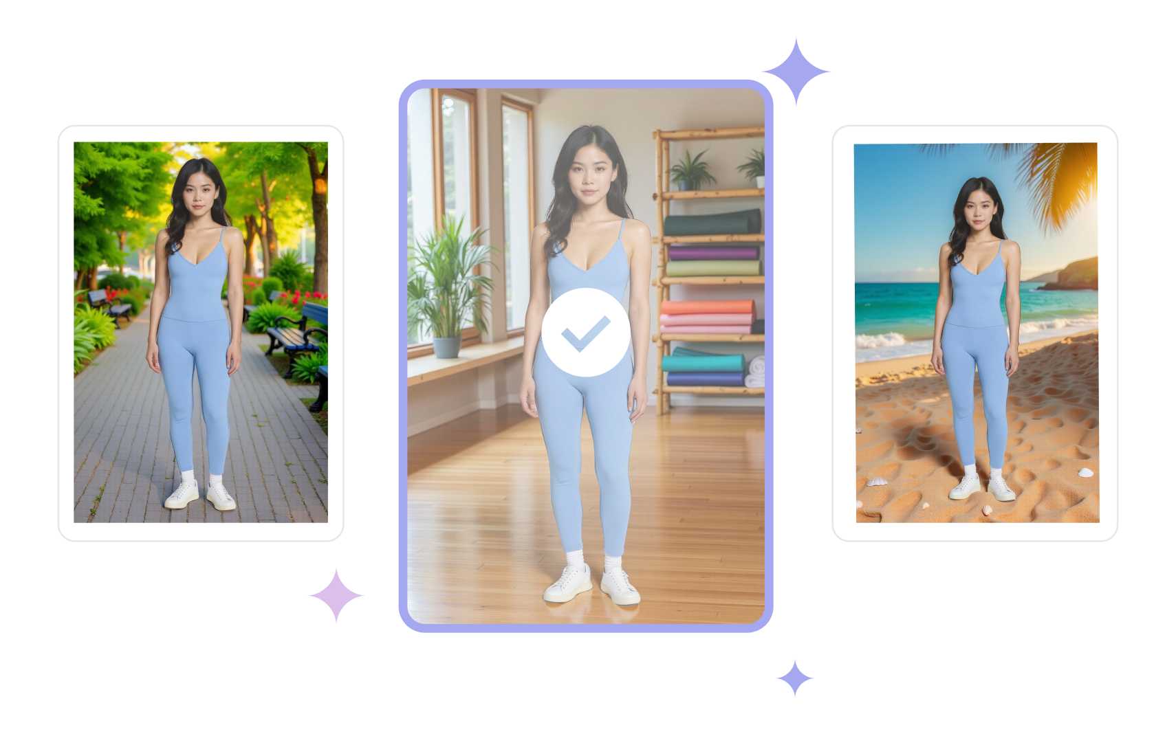 AI Backgrounds for Models