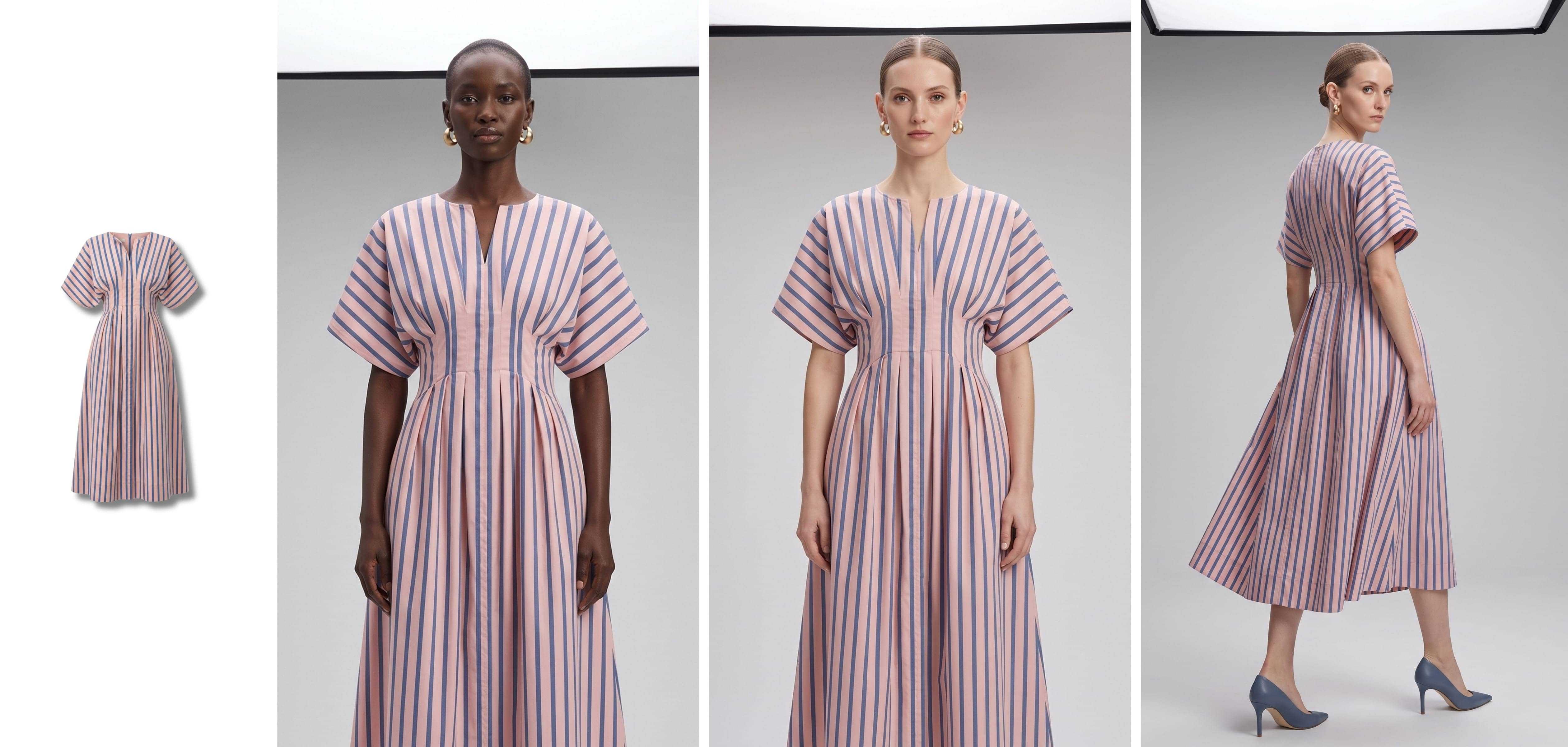 AI on-model photography for fashion