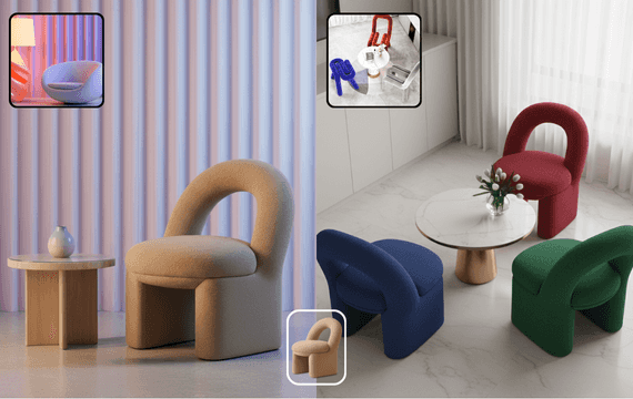 Reimagining any setting or style with references