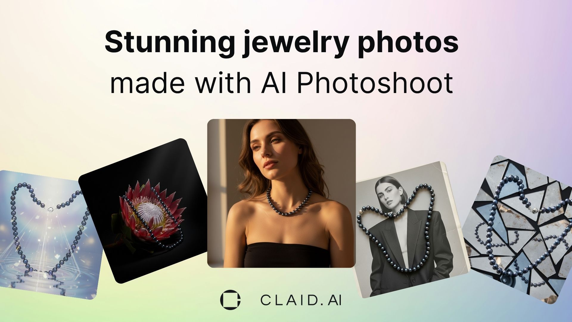 Picture for Professional jewelry photography made simple with AI Photoshoot article