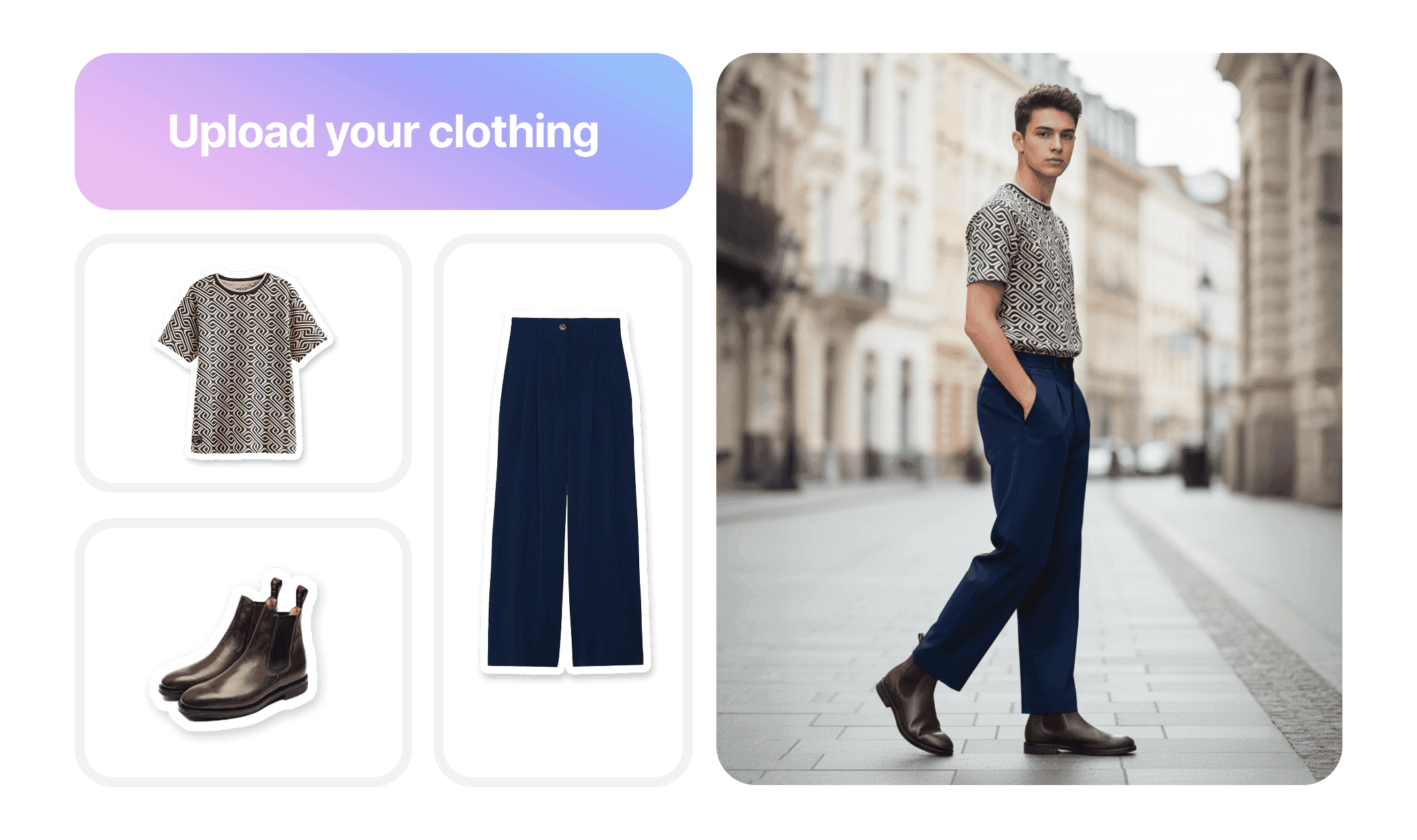 Add your clothing photo