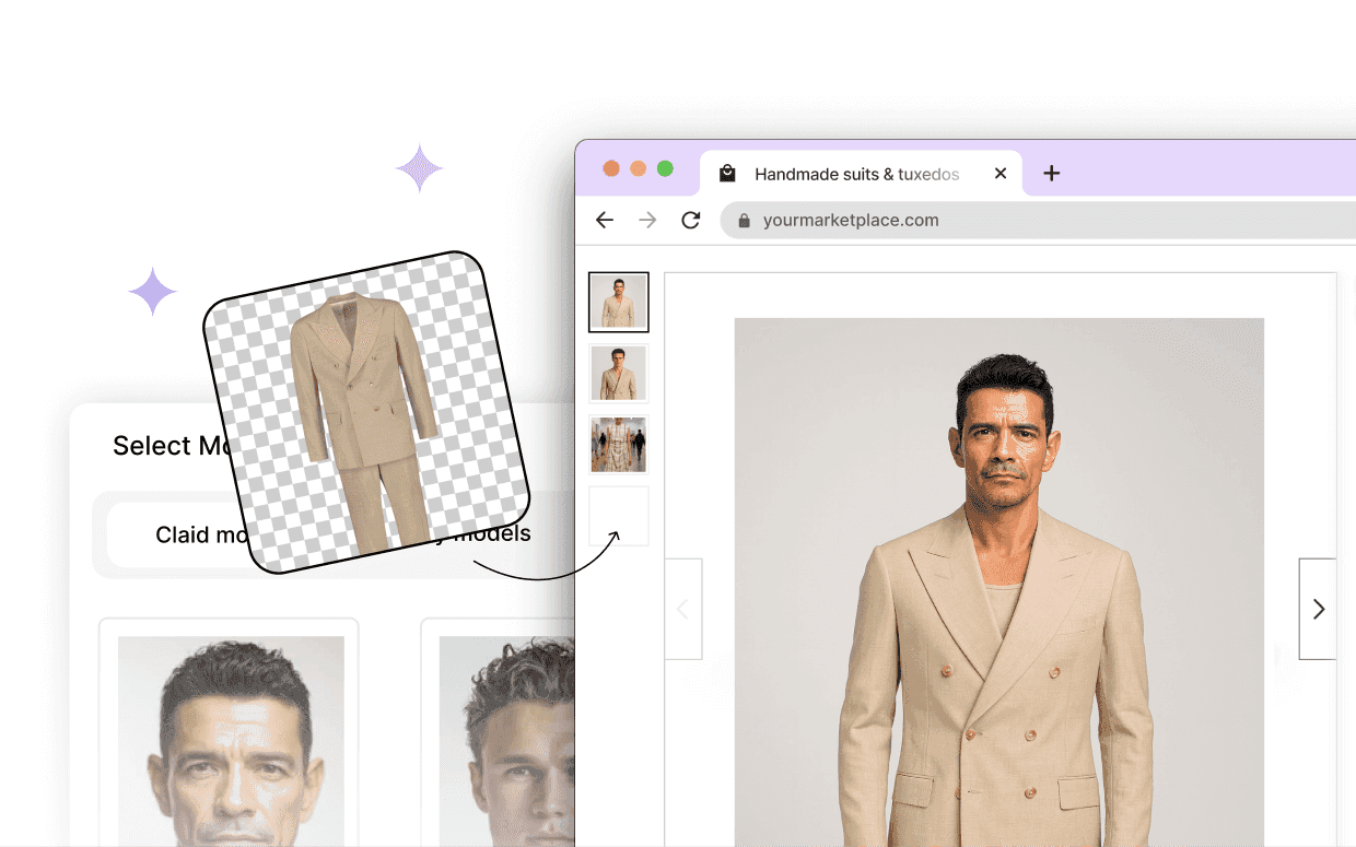 AI Model Photos at Scale