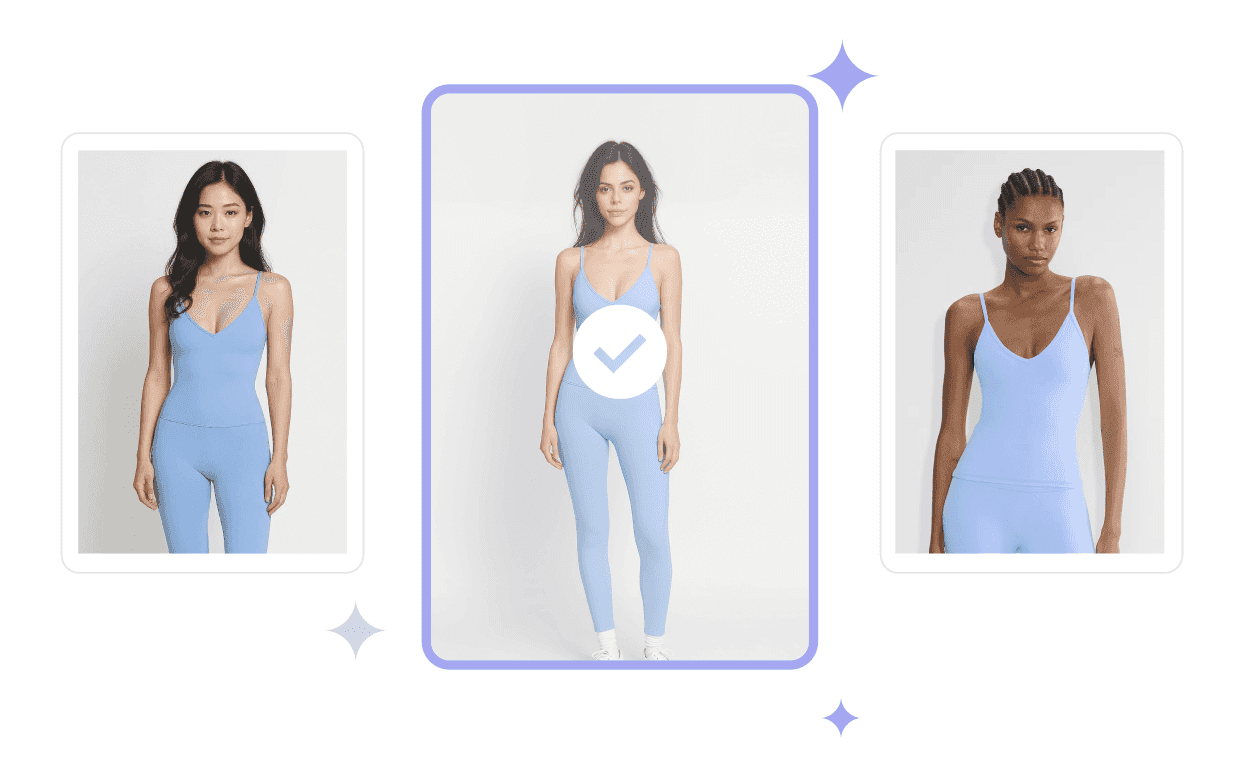 From Flat-Lay to On-Model in Seconds