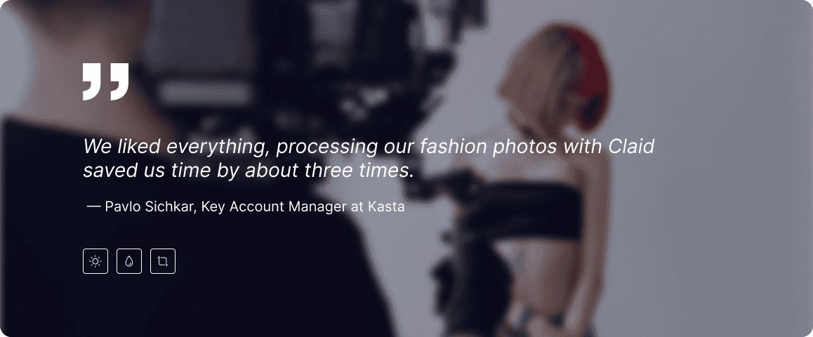 Illustration for Claid.ai image usage