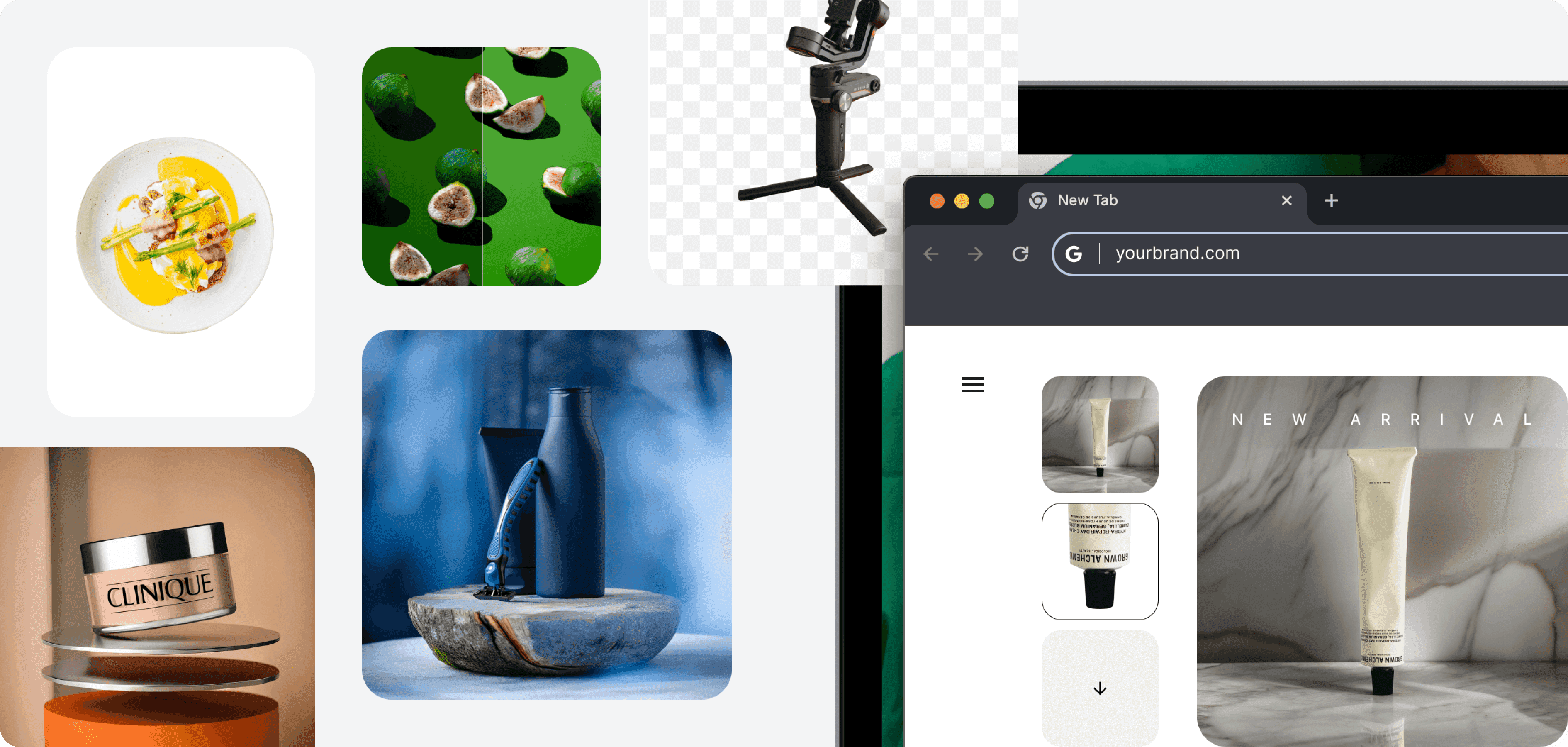 E-commerce photo editing