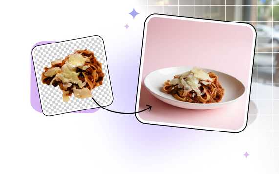 AI image editor for food delivery & restaurants | Claid.ai