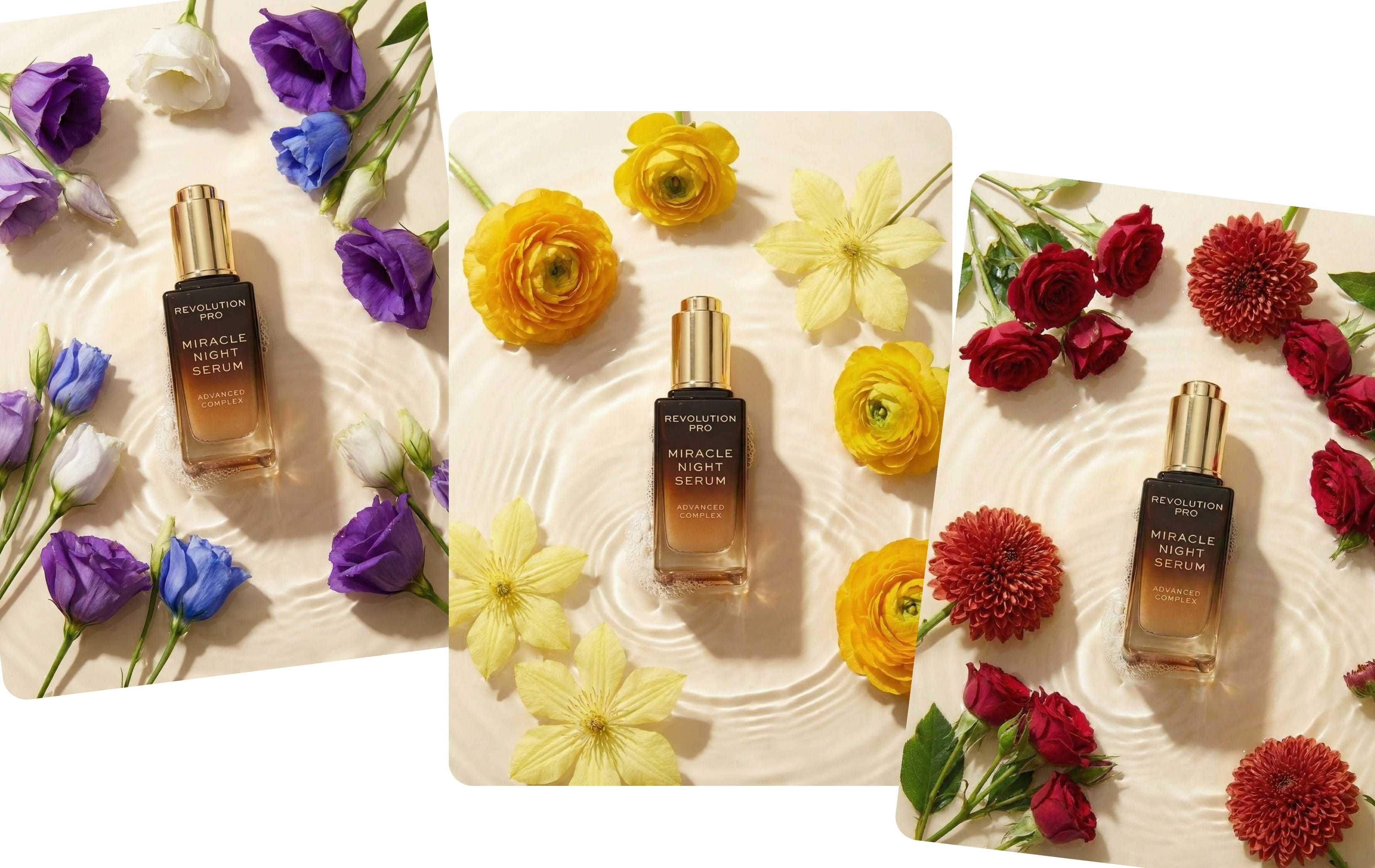 Endless creative options - perfume bottle with different seasonal themes