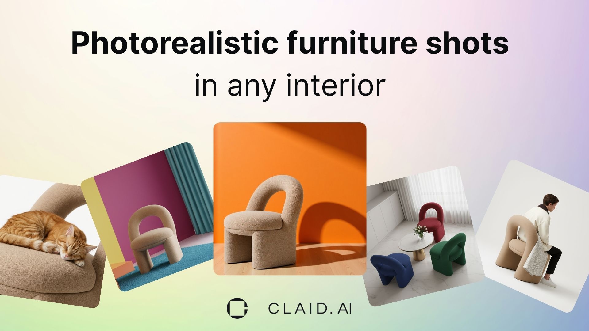 Picture for Beautiful interiors and realistic AI furniture product images in AI Photoshoot article