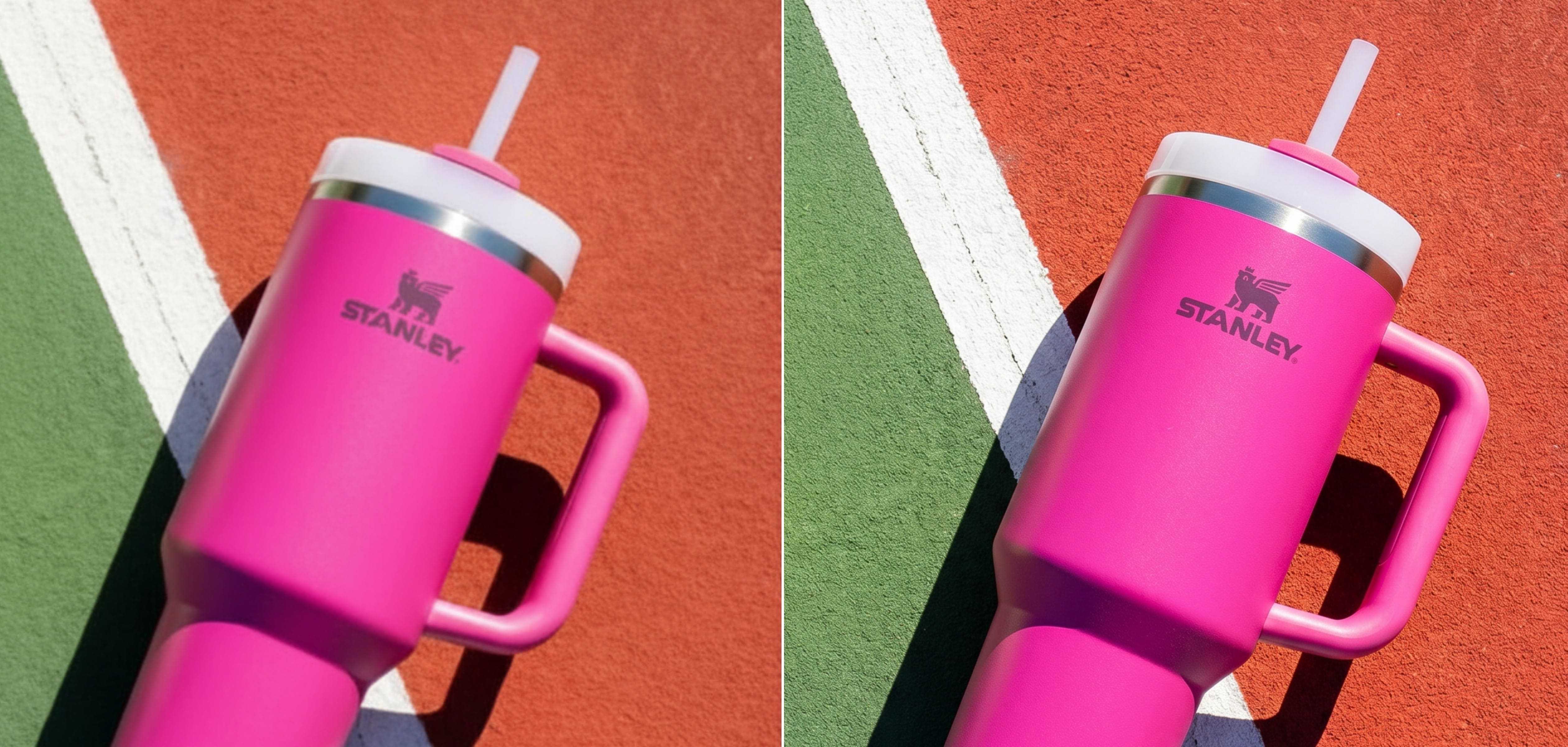 Product photo upscaled to sharper resolution