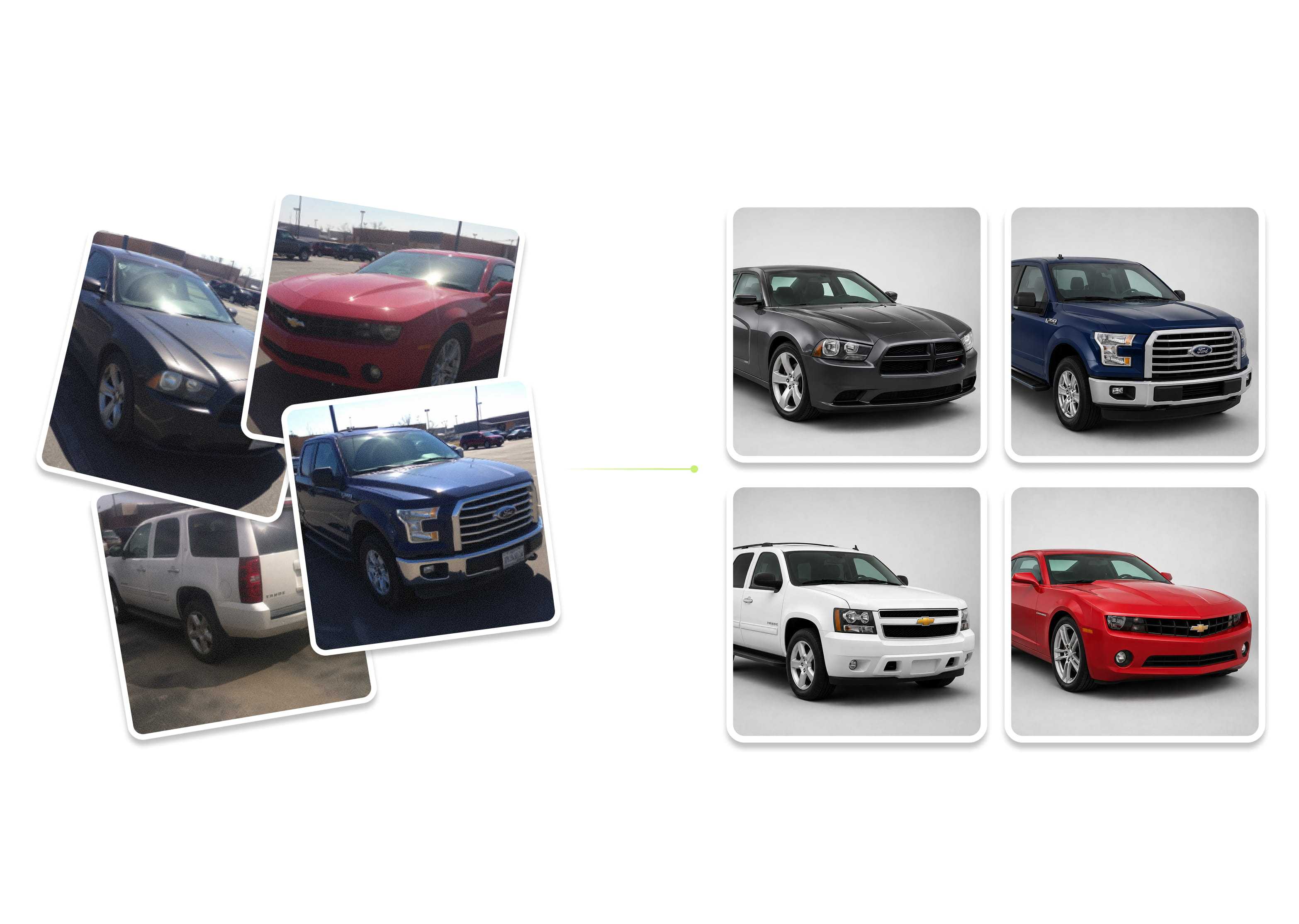 AI light fix for vehicle photos