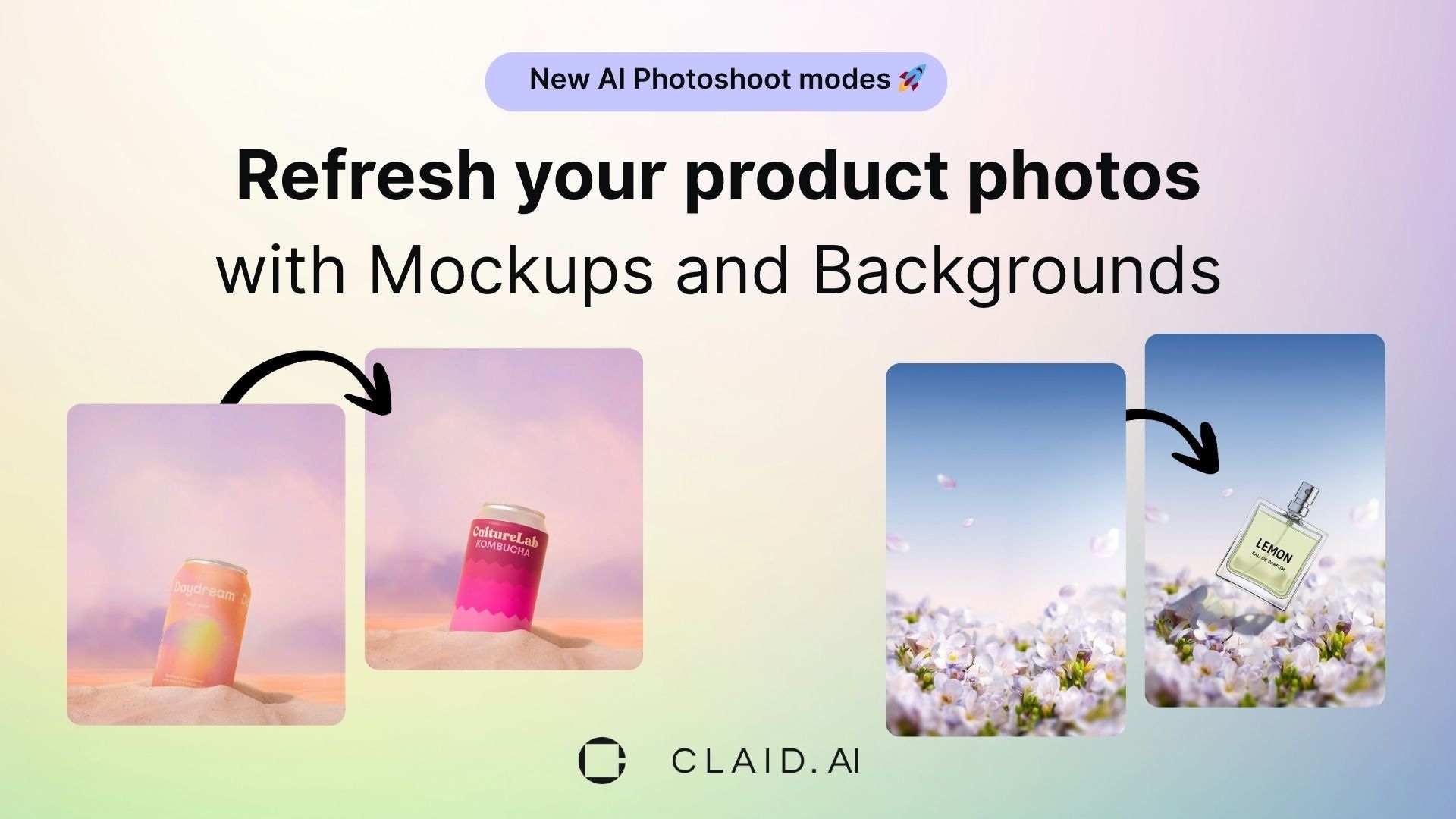 Picture for Add realistic backgrounds and swap products with the newest AI Photoshoot features article