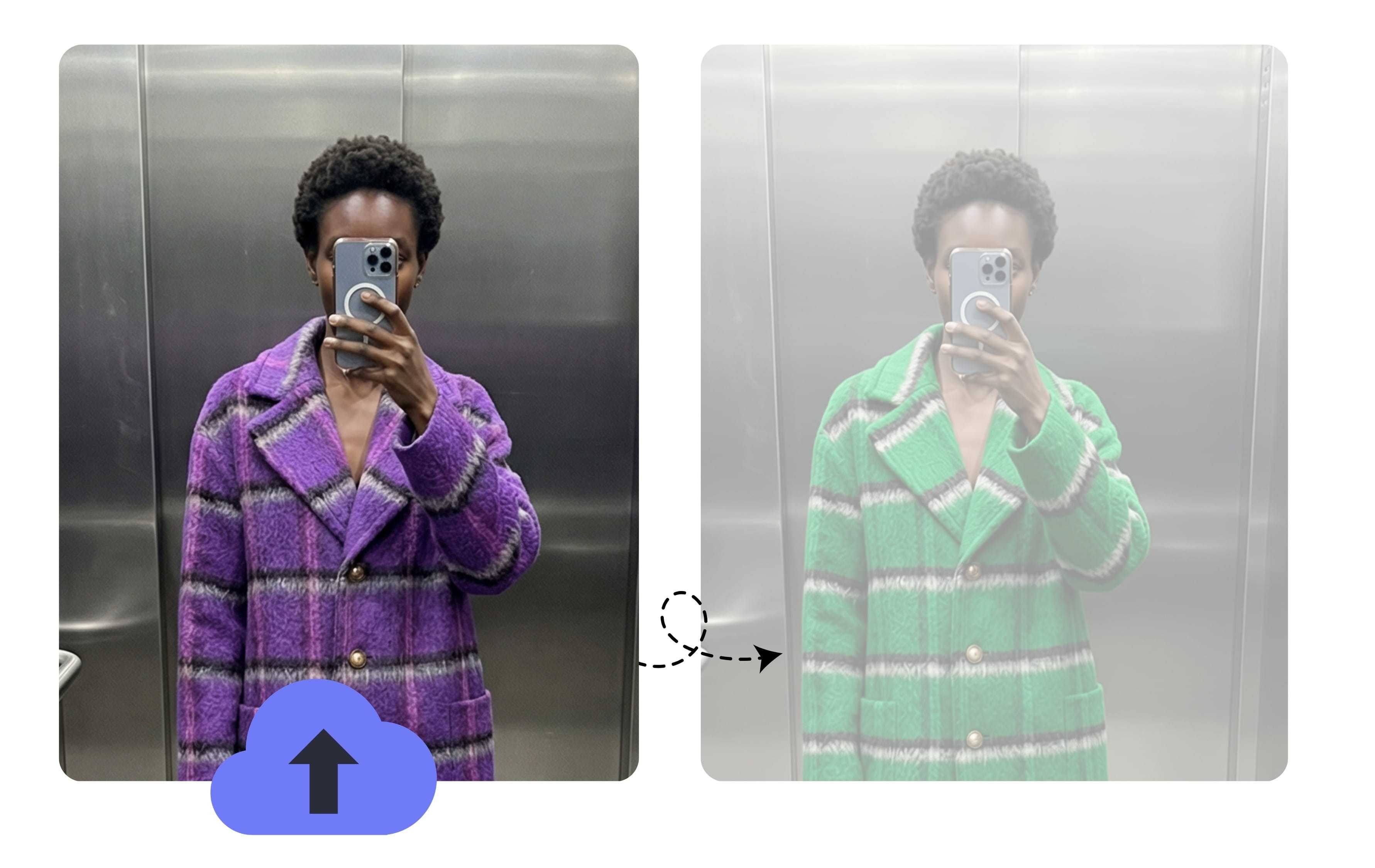 Step 1: Upload your clothing photo