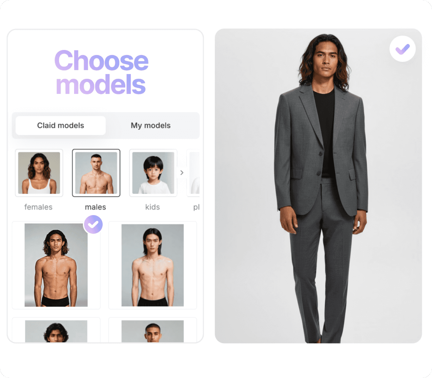 Kasta fashion workflow with Claid