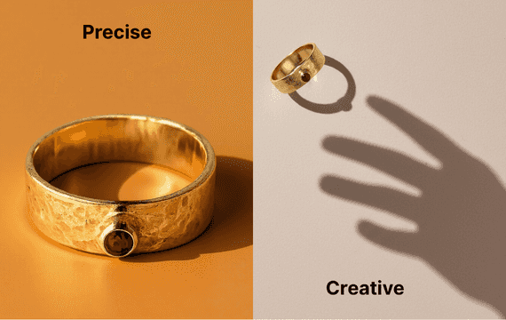 Go Precise or Creative