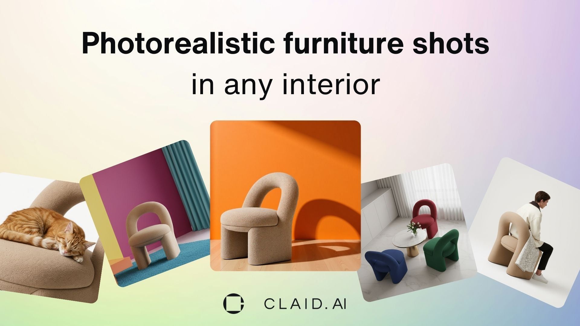 Picture for Beautiful interiors and realistic AI furniture product images in AI Photoshoot article