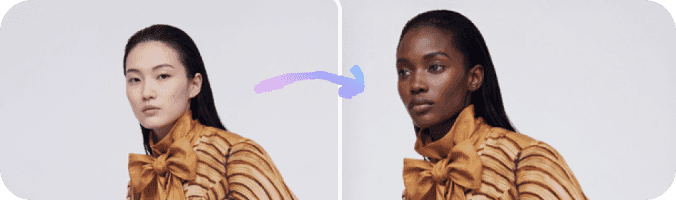 Model swaps for diversity