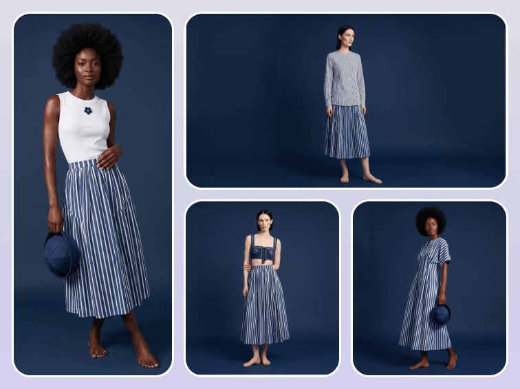 AI lookbook production
